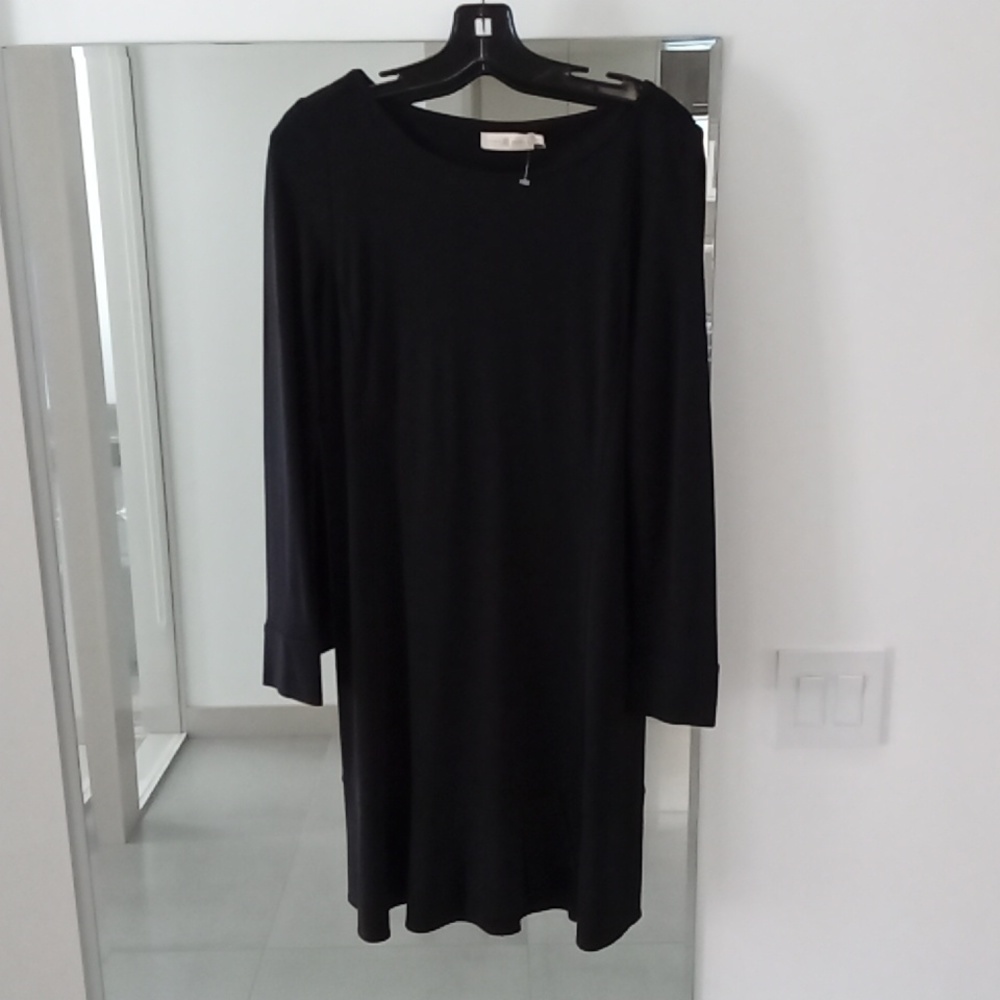 Tory Burch midi black dress size L